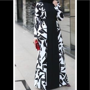 Annah hariri modest maxi dress long sleeve XS-S